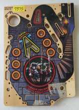 WOZ Wizard of Oz Pinball Machine MINI CASTLE PLAYFIELD PRODUCTION REJECT #05-4001-02 (7375) 
