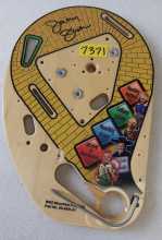 WOZ Wizard of Oz Pinball Machine MUNCHKIN PLAYFIELD PRODUCTION REJECT #05-4001-01 (7371) 