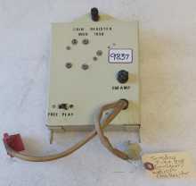 WURLITZER 1050 & SONATA Jukebox COIN REGISTER #9837 