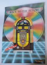 WURLITZER Jukebox Back to the Future Jukebox Original Advertising Promotional Poster 33 x 24 (62) 