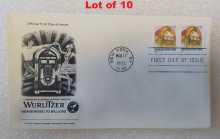 Wurlitzer 1015 Jukebox - Official US First Day of Issue 1995 Envelope & Stamp  