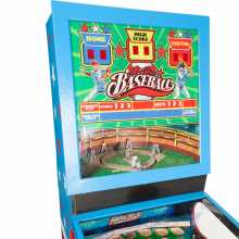 ALL STAR BASEBALL PITCH AND BAT NOVELTY ARCADE GAME MACHINE FOR SALE