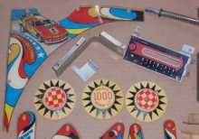 BALLY NITRO GROUNDSHAKER Pinball Machine Game MISC. PARTS LOT #3955 for sale 