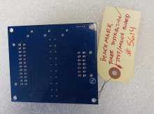 BENCHMARK Arcade Machine Game PCB Printed Circuit POWER DISTRIBUTION TEST MENU Board #5614