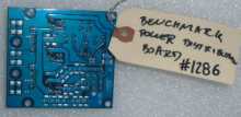 BENCHMARK Redemption Machine Game PCB Printed Circuit POWER DISTRIBUTION Board #1286 for sale  