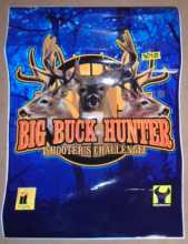 BIG BUCK HUNTER SHOOTER'S CHALLENGE Arcade Machine Game CABINET ARTWORK DECAL #3010 for sale  