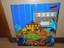 BANK SHOT Pinball Machine Game Backglass Backbox Artwork