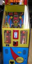 BIG SHOT Ticket Redemption Arcade Machine Game by BAY TEK - TOKEN FLIPPING ACTION GAME