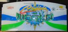 CRUIS'N WORLD Arcade Machine Game Overhead Header PLEXIGLASS #289 for sale by MIDWAY 