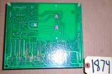 CRUIS'N WORLD Arcade Machine Game PCB Printed Circuit FEEDBACK with DRIVER Board #1874 by Midway  