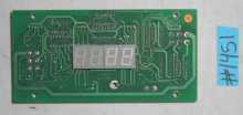 CYCLONE Redemption Arcade Machine Game PCB Printed Circuit DISPLAY Board - #1451 for sale by ICE 