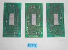 CYCLONE Redemption Arcade Machine Game PCB Printed Circuit DISPLAY Boards - LOT of 3 - #1448 for sale 