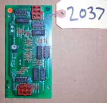 CYCLONE Redemption Arcade Machine Game PCB Printed Circuit DISPLAY Board #2037 for sale  