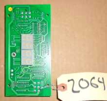 CYCLONE Redemption Arcade Machine Game PCB Printed Circuit DISPLAY Board #2064 for sale  