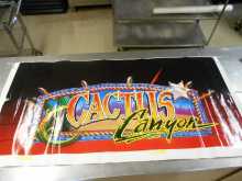 Cactus Canyon Pinball Machine Game Cabinet Artwork 2 piece Decal Set Left and Right NOS #44  
