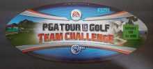  EA SPORTS PGA TOUR GOLF TEAM CHALLENGE Arcade Game Machine FLEXIBLE HEADER #5443 for sale 
