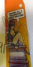 ELVIRA & THE PARTY MONSTERS Pinball Machine Game 2 PC. PLASTIC - #31-1006-2011-8 & #31-1006-2011-7 for sale  