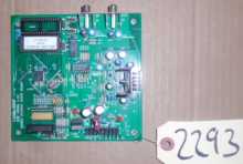 FLIPZ Ticket Redemption Arcade Machine Game PCB Printed Circuit SOUND AMP Board #2293 for sale 