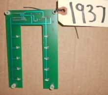 GOIN ROLLIN / SMOKIN TOKEN, ETC. Arcade Machine Game PCB Printed Circuit COIN SENSOR Board #1937 for sale  