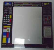GORF Arcade Machine Game Monitor Bezel Artwork Graphic GLASS for sale #X48 