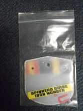 STERN Iron Man Pinball MONGER PLASTIC COVER #511-6761-00 