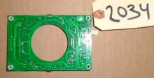JACKPOT CROSSING Arcade Machine Game PCB Printed Circuit OPTO SENSOR Board #2034 for sale  