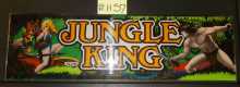 JUNGLE KING Arcade Machine Game Overhead Header Marquee #H57 for sale by TAITO  