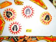 KISS Pinball Machine Game Incomplete Plastic Set for sale #270 