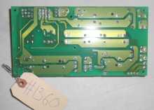 LAZER TRON Arcade Machine Game PCB Printed Circuit POWER SUPPLY Board #1360 for sale 