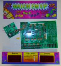 MATCH EM UP Ticket Redemption Arcade Game Machine Kit #283 for sale 