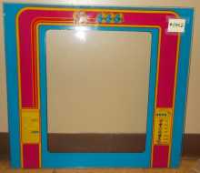 MS. PAC-MAN Arcade Machine Game Backglass Backbox Artwork - #PM2 