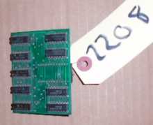 MS. PAC-MAN PACMAN Video Arcade Machine Game PCB Printed Circuit SYNC BUS CONTROLLER Q Board #2208 for sale  