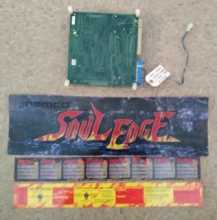 NAMCO SOUL EDGE Arcade Machine Game PCB Printed Circuit Board w AUX CONNECTOR, HEADER & 2 INSTRUCTION CARDS #5135 for sale  