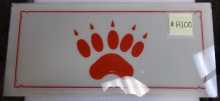 "PAWPRINT" Arcade Machine Game Overhead Marquee Header for sale #H100 by UNKNOWN 