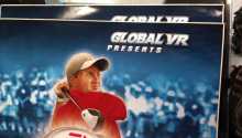 PGA Tour Golf Video Arcade Machine Game Cabinet Art Decal Set by Global VR - 2 Piece Set #PGA05CK 