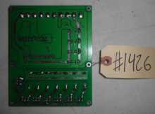 PRIZE ZONE Arcade Machine Game PCB Printed Circuit POWER DISTRIBUTION/RELAY Board #1426 for sale  