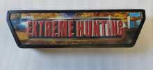 SAMMY USA EXTREME HUNTING Arcade Machine Game TOPPER Marquee Header #5577 for sale