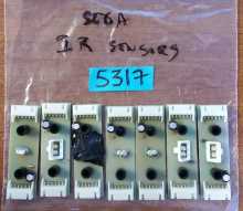 SEGA Arcade Game PCB Printed Circuit I/R SENSOR Boards - LOT of 7 #5317 
