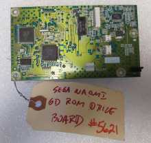 SEGA Arcade Machine Game PCB Printed Circuit NAOMI CD ROM DRIVE Board #5621