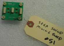 SEGA Arcade Machine Game PCB Printed Circuit Sound Mixing Board #51 for sale 
