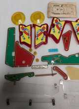 SEGA CUE BALL WIZARD Pinball Machine MISC. PLASTIC LOT & WOOD CUE STICKS #5798 for sale