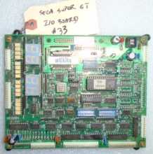 SEGA Super GT Arcade Machine Game PCB Printed Circuit I/O Board #33 for sale 