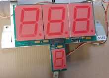 SKEE-BALL Arcade Machine Game DISPLAY BOARD #0065 for sale 