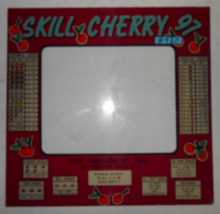 SKILL CHERRY 97 Arcade Machine Game Monitor Bezel Artwork Graphic PLEXIGLASS #430 for sale 