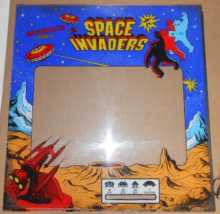 SPACE INVADERS SILVER ANNIVERSARY EDITION Arcade Machine Game Plexiglass Marquee Graphic Artwork #1180 for sale 