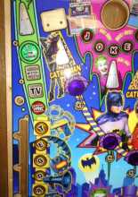STERN BATMAN '66 Pinball Machine Game Playfield Production Reject #3950 for sale