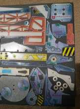 STERN BATMAN (2008 VERSION) Pinball Machine INCOMPLETE 44 pc. Plastic Set #5544