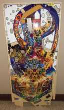 STERN IRON MAIDEN PREMIUM/LE Pinball Machine Game Playfield Production Reject #5254 for sale 