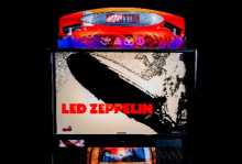  STERN LED ZEPPELIN Pinball Game Machine TOPPER for sale 