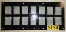 STERN Pinball Machine Game  Display board LED 5 x 7 #520-5250-14 (#5158) "AS IS" UNTESTED for sale  